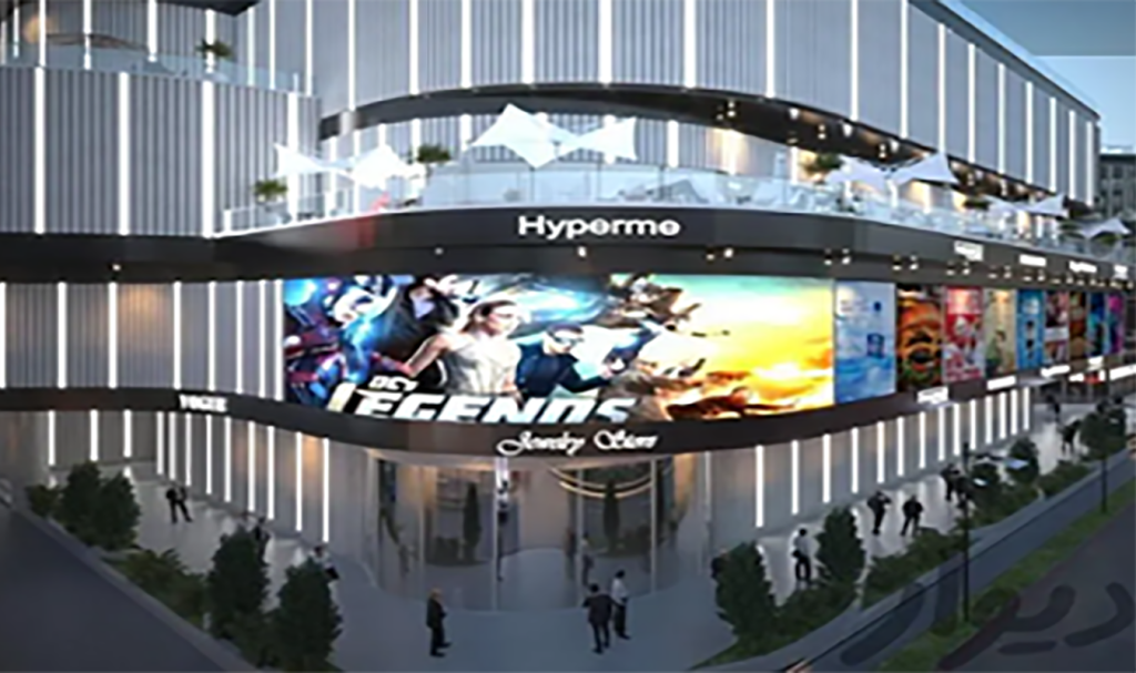 تلویزیون شهری سه بعدی شاهین مال شاهین شهر